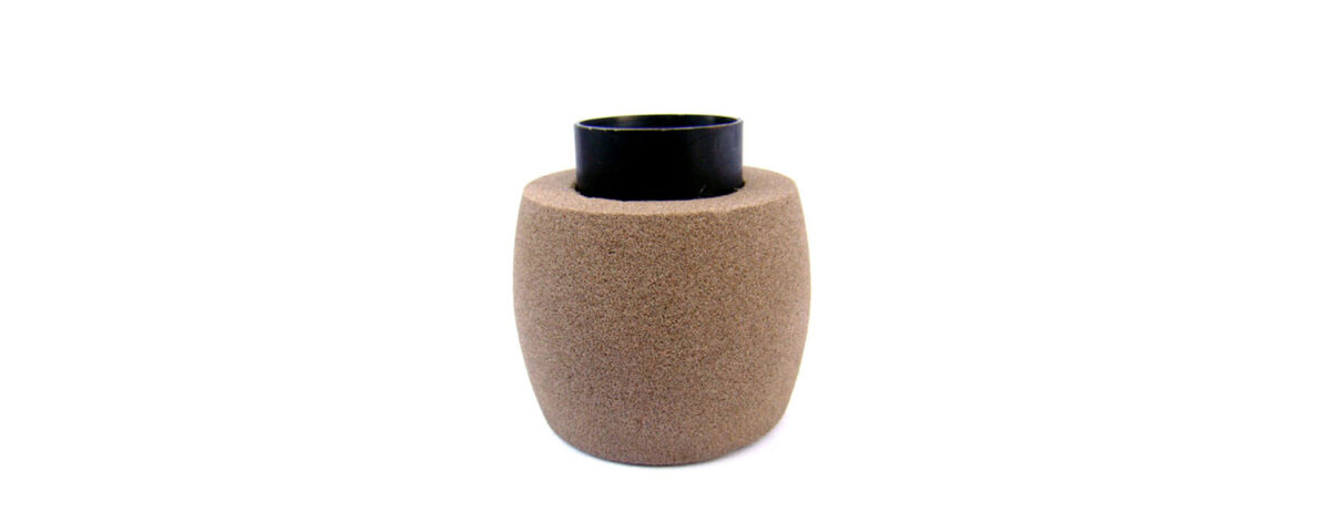 319 1 rullo in smeriglio da 34mm. a grana fine