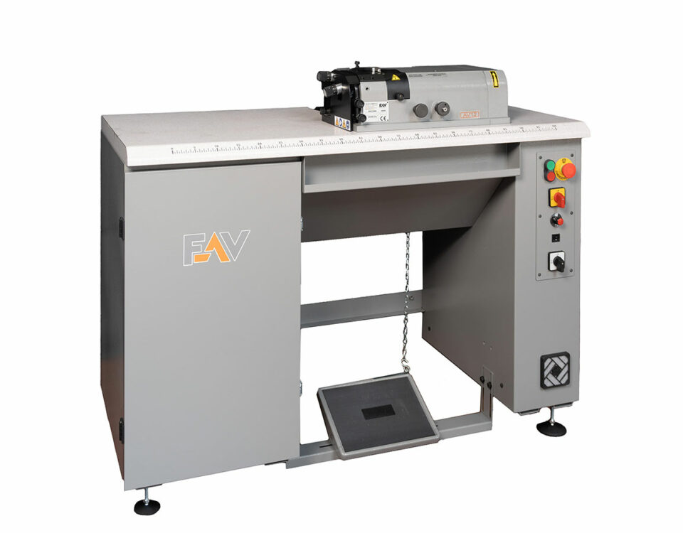 AV12MSAE flat skiving machine on table grinding motor superexhauster motor variable speed fratelli alberti fav