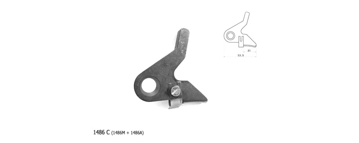 1486c piedino per scarnitura e intestatura