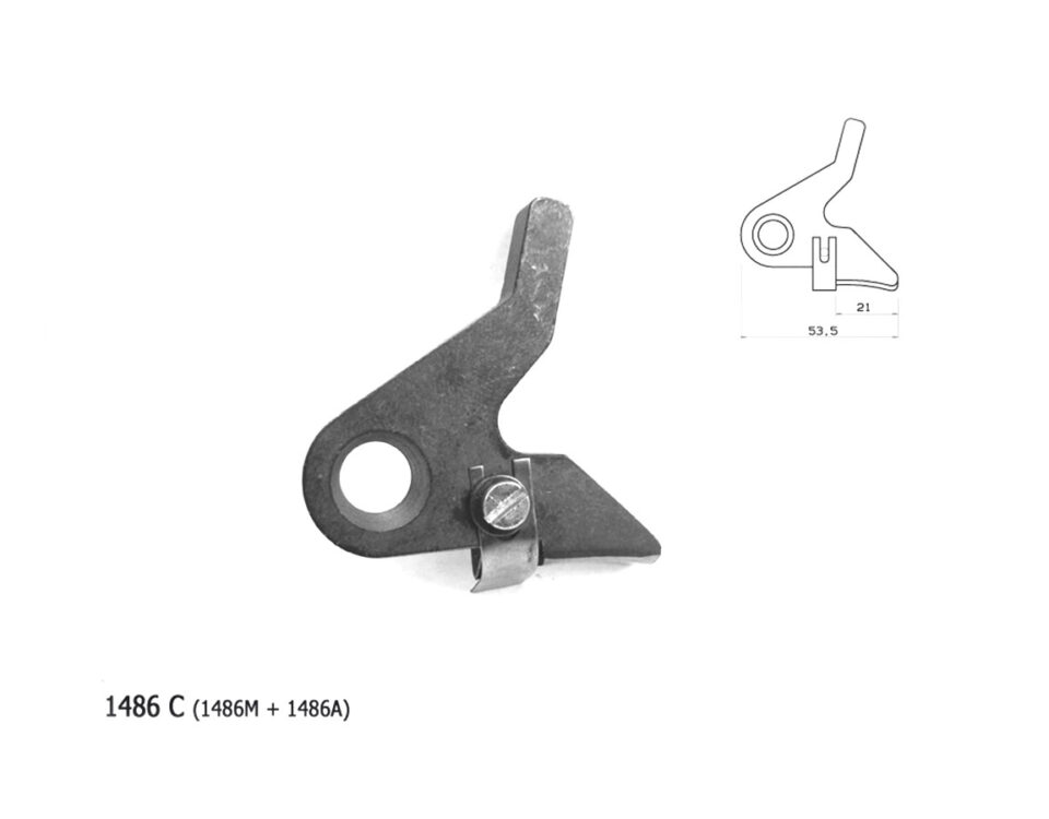1486c piedino per scarnitura e intestatura