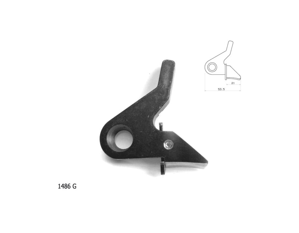 1486g piedino per scarnitura e intestatura