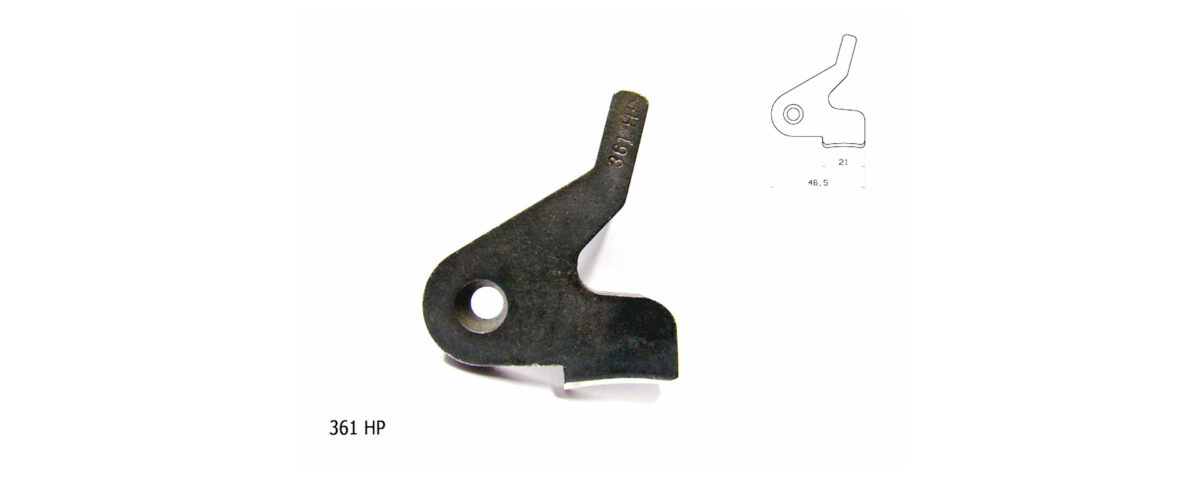 361hp piedino per scarniture a zero