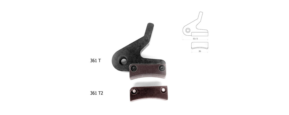 361t piedino per scarnitura spaccatura elevate