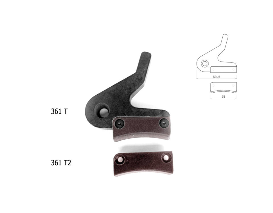361t piedino per scarnitura spaccatura elevate