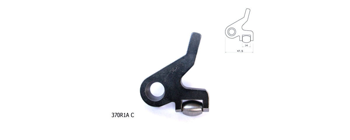 370 r1 a piedino per scarniture dal profilo particolare