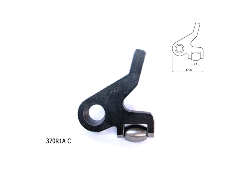370 r1 a piedino per scarniture dal profilo particolare