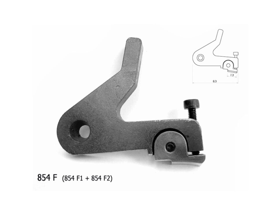 854 f piedino speciale per scarniture 14mm
